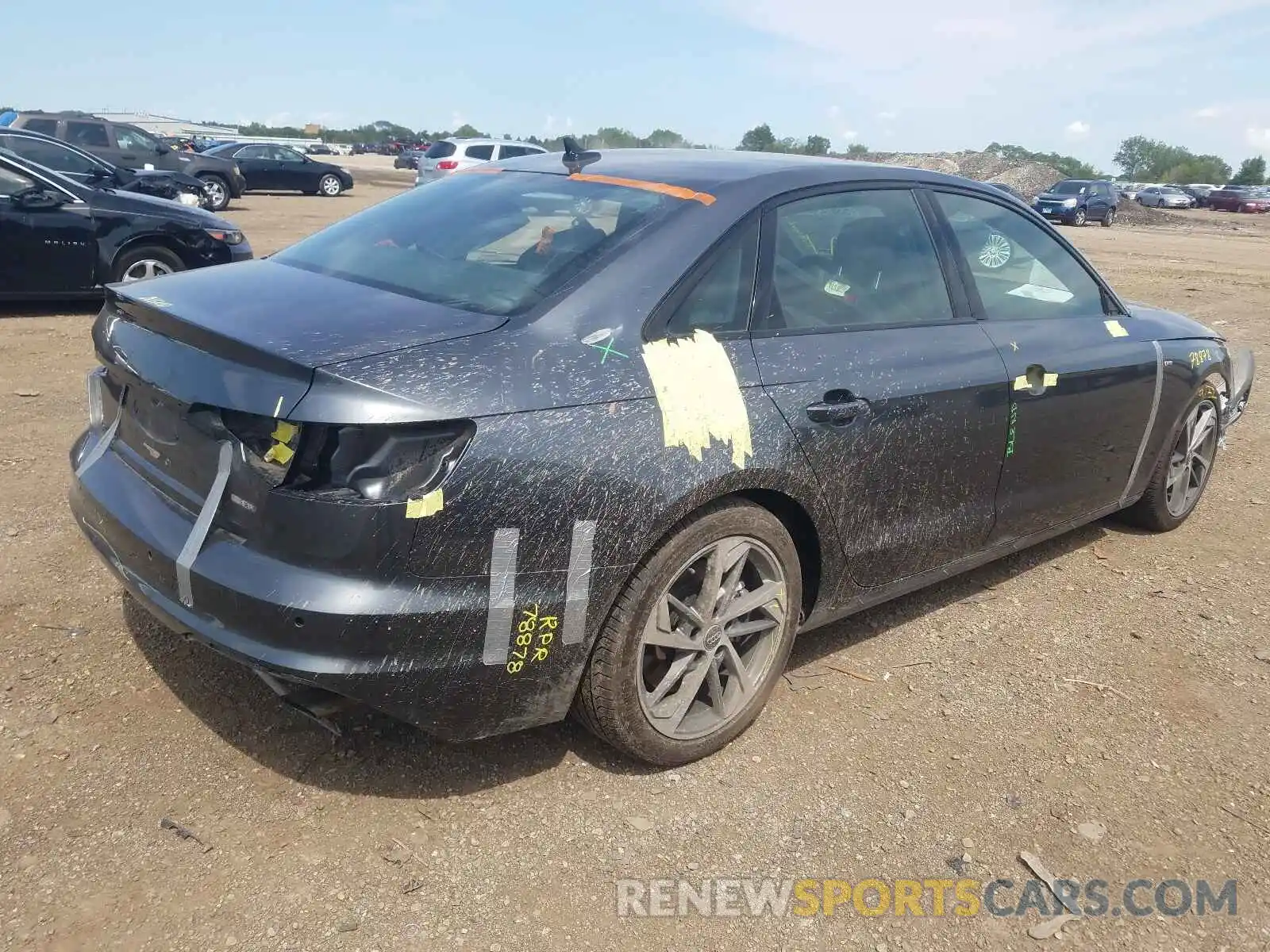 4 Photograph of a damaged car WAUEAAF45MA018106 AUDI A4 2021