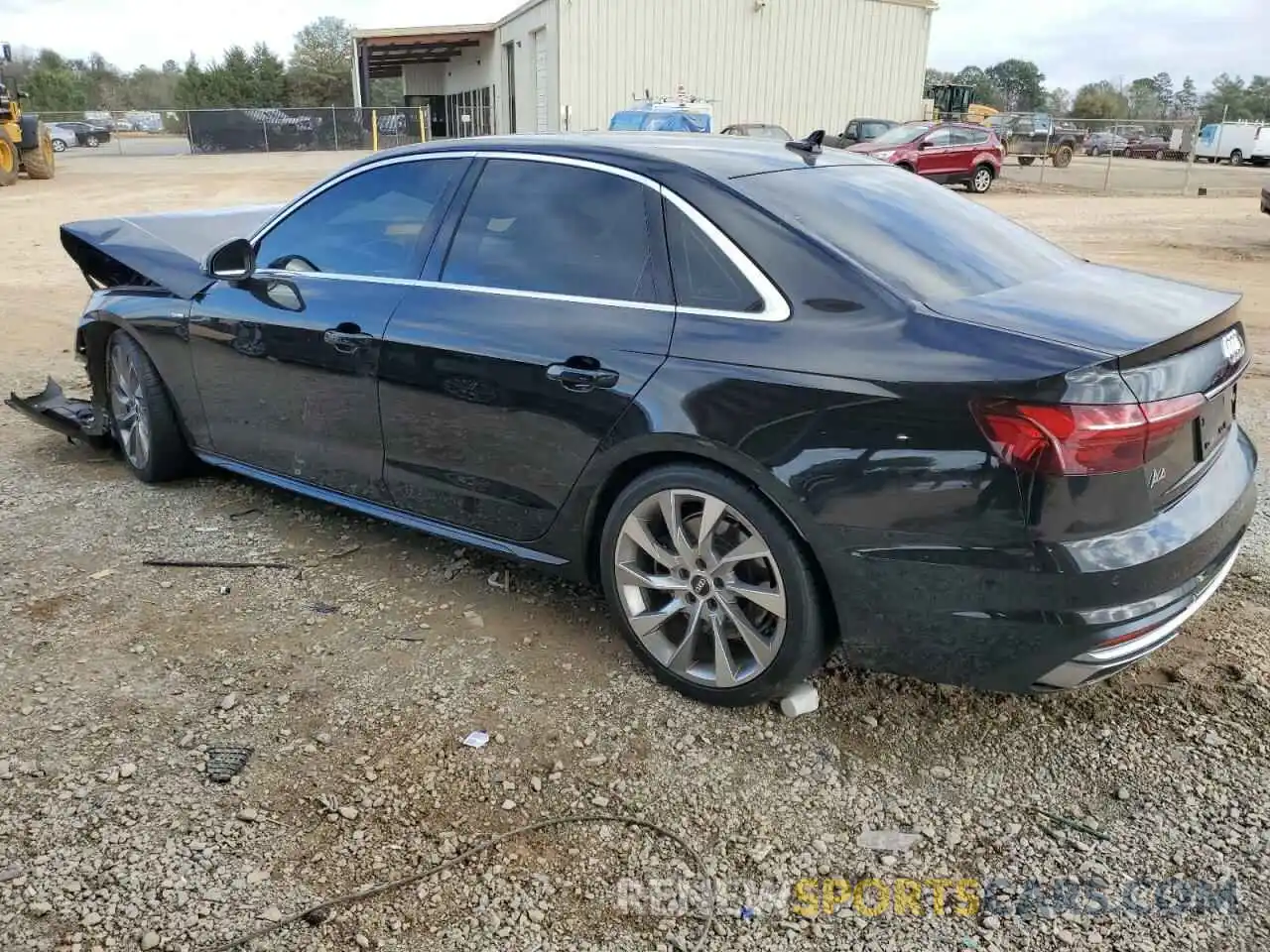 2 Photograph of a damaged car WAUEAAF46MA015960 AUDI A4 2021