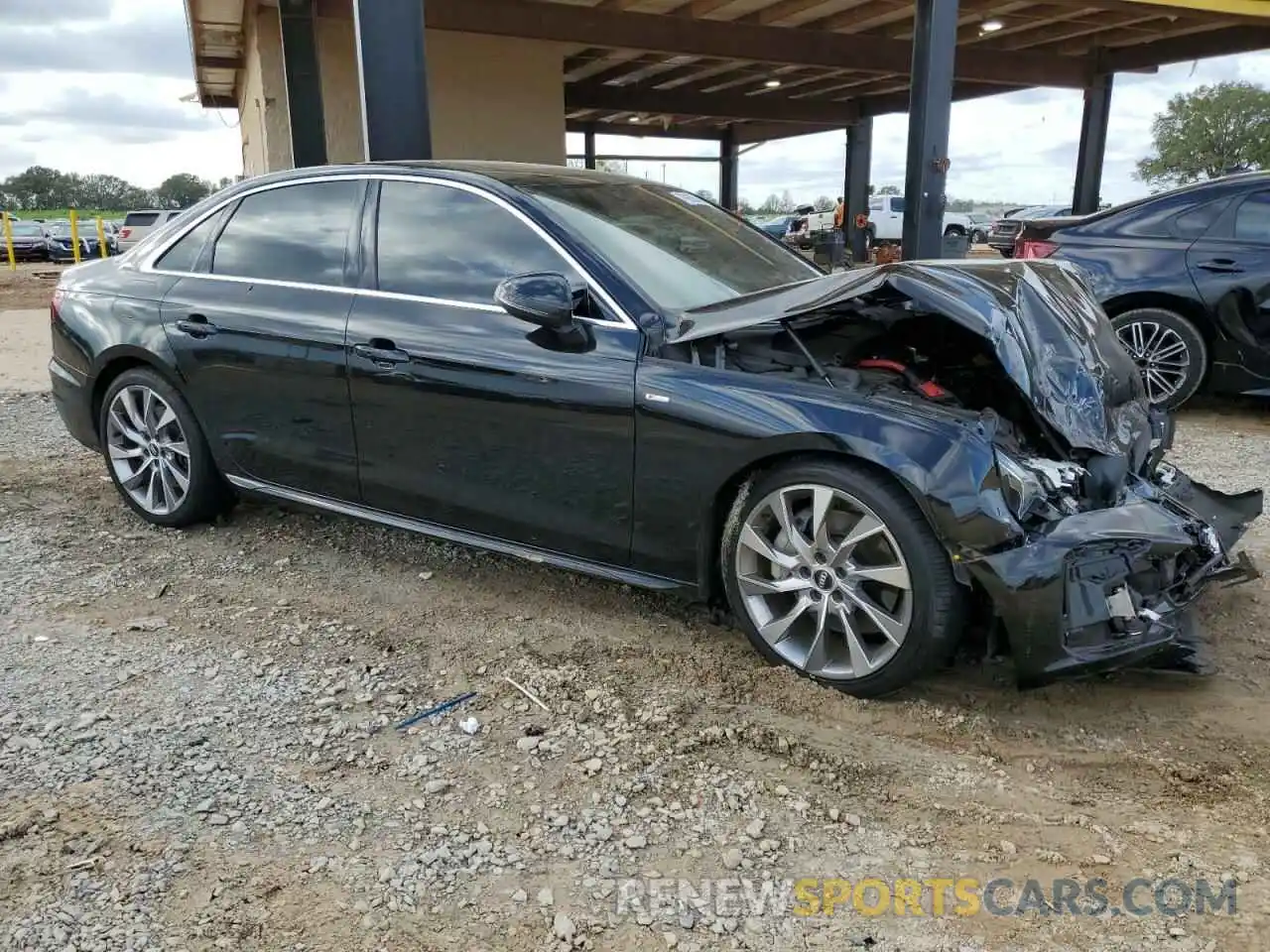 4 Photograph of a damaged car WAUEAAF46MA015960 AUDI A4 2021