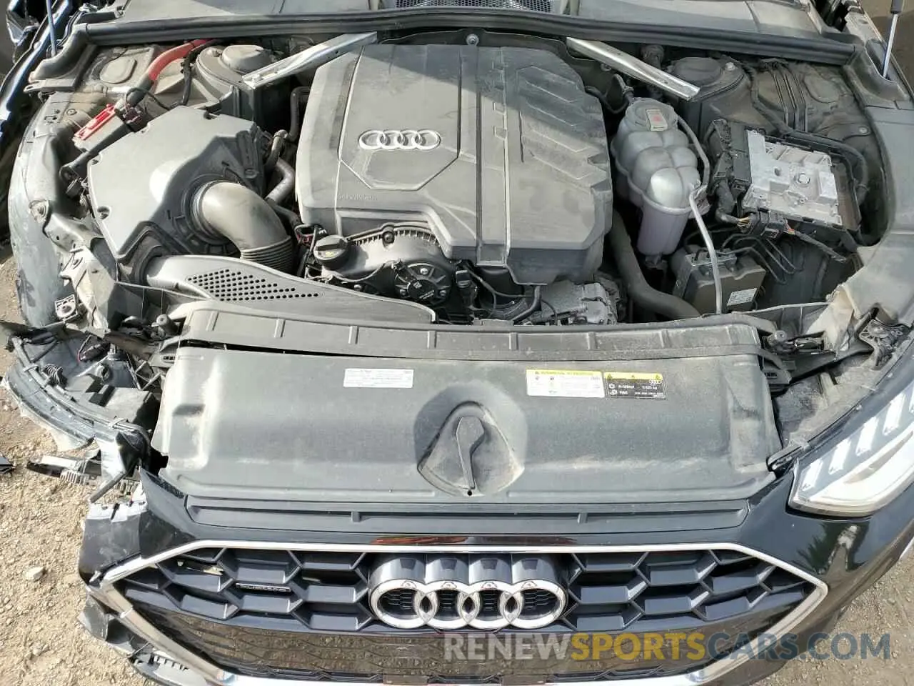 11 Photograph of a damaged car WAUEAAF46MN016129 AUDI A4 2021
