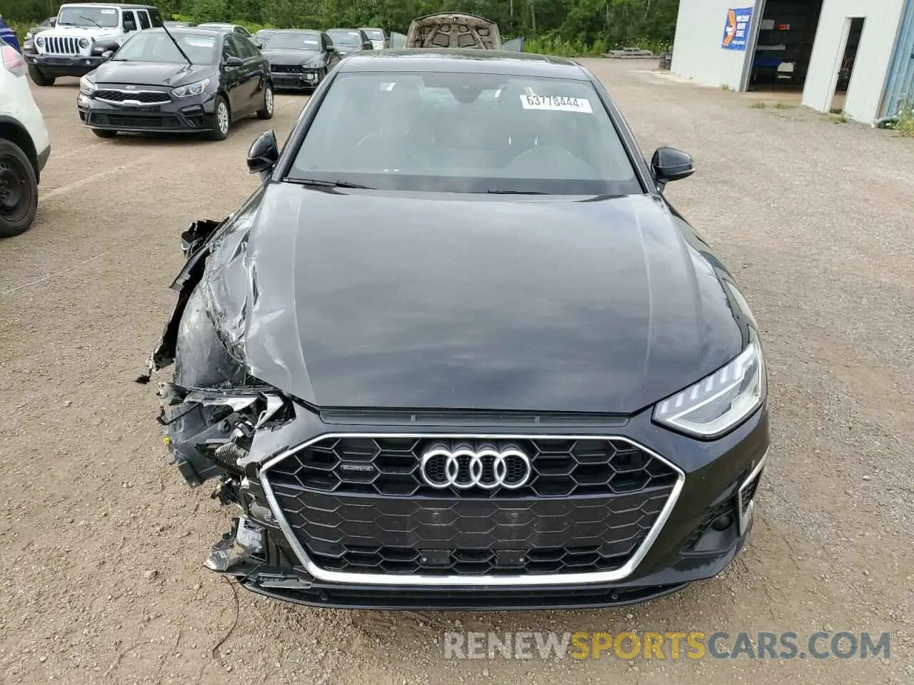 5 Photograph of a damaged car WAUEAAF46MN016129 AUDI A4 2021