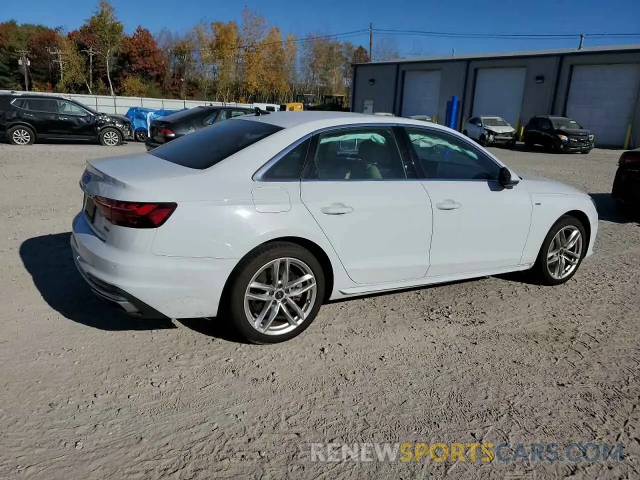3 Photograph of a damaged car WAUEAAF47MA034937 AUDI A4 2021