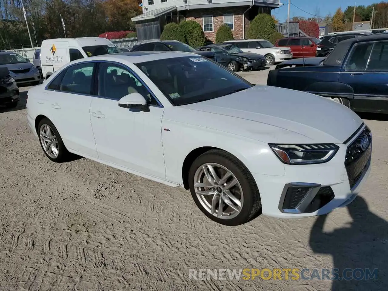 4 Photograph of a damaged car WAUEAAF47MA034937 AUDI A4 2021