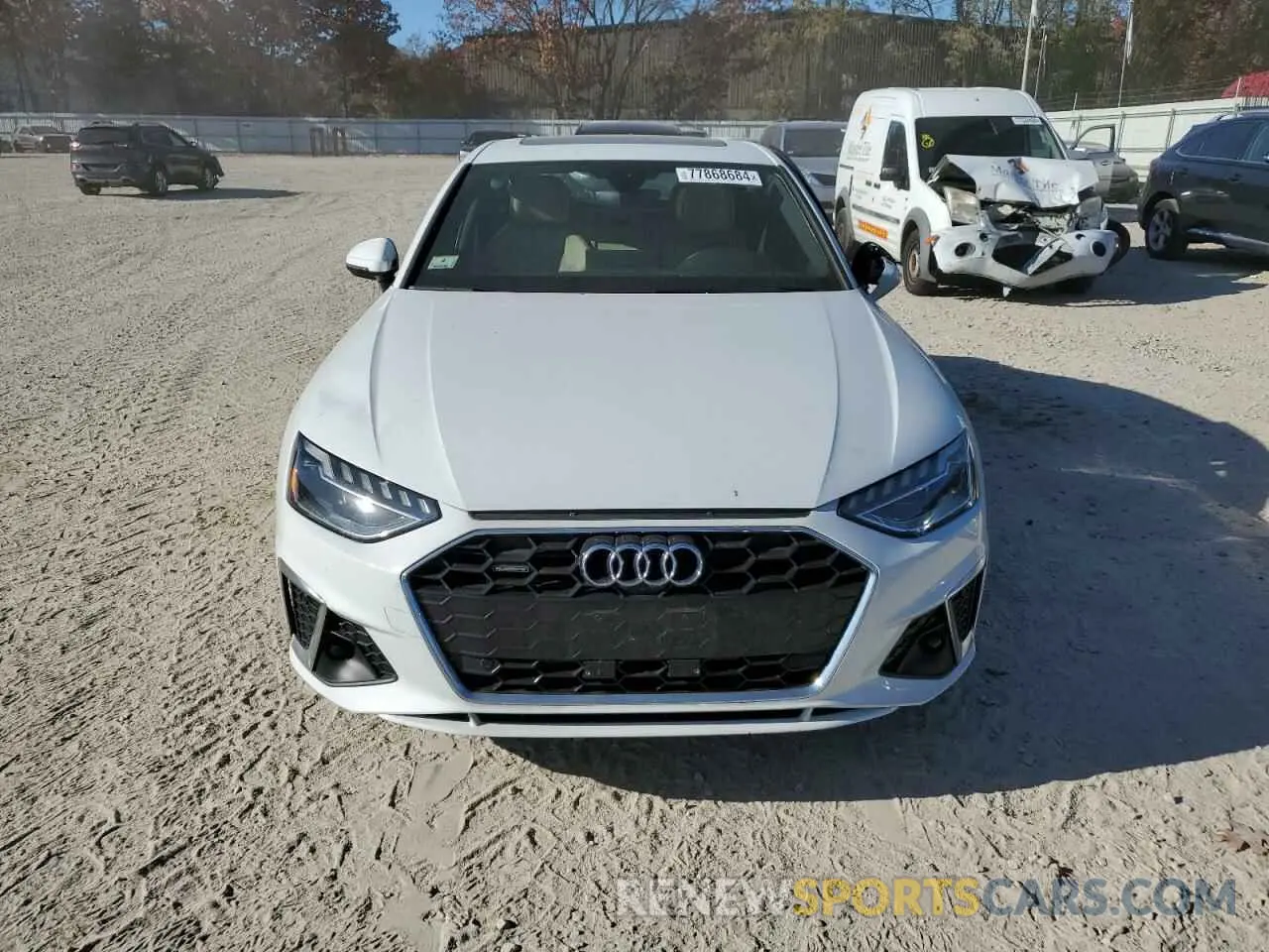 5 Photograph of a damaged car WAUEAAF47MA034937 AUDI A4 2021