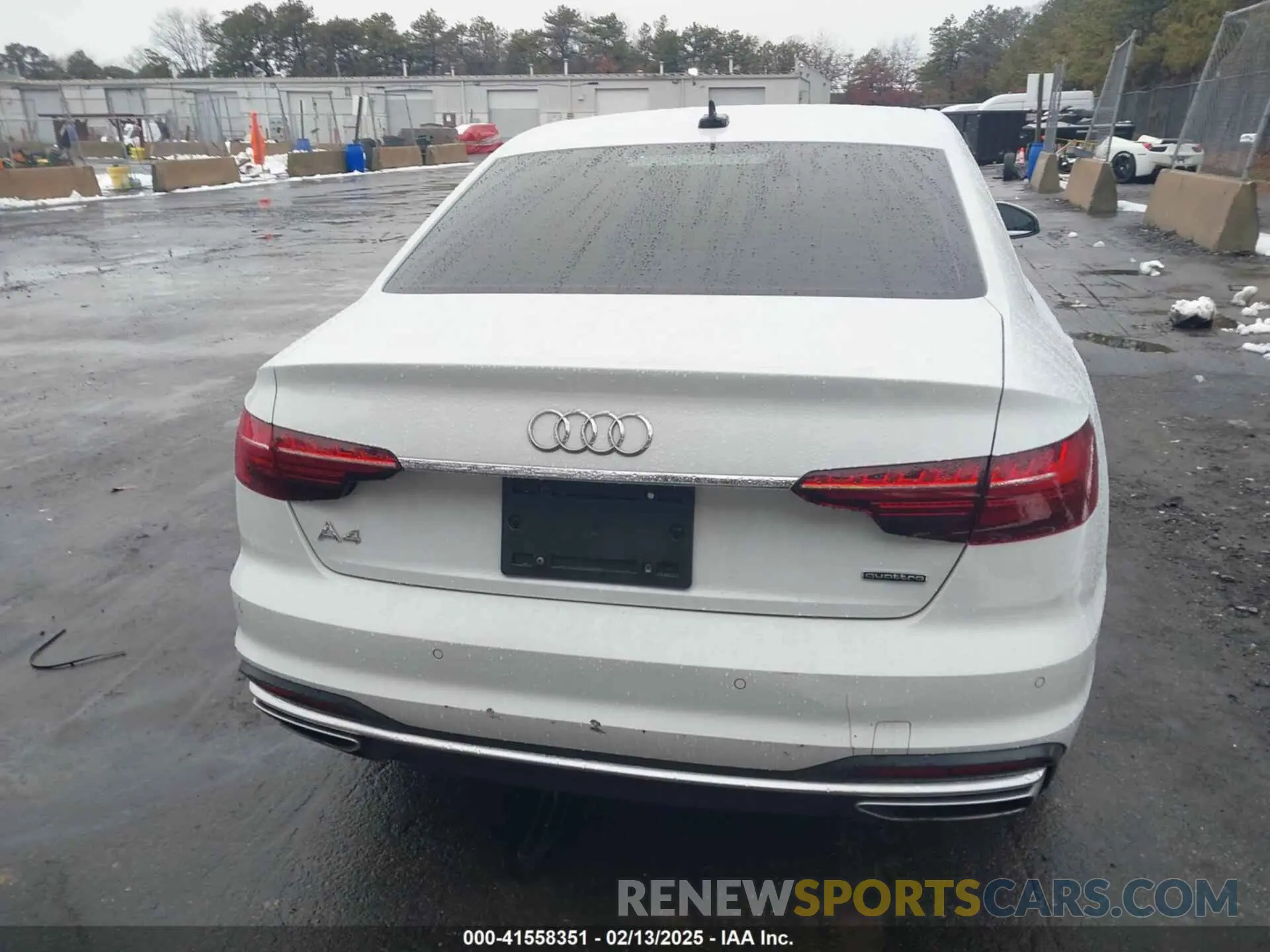 16 Photograph of a damaged car WAUEAAF48MA014602 AUDI A4 2021
