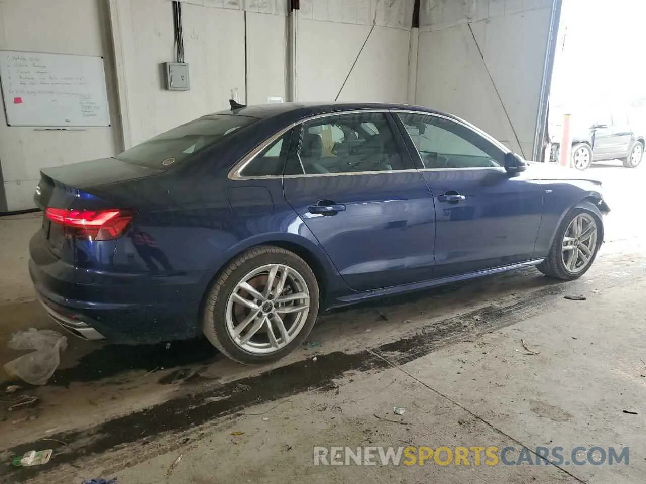 3 Photograph of a damaged car WAUEAAF48MA021629 AUDI A4 2021