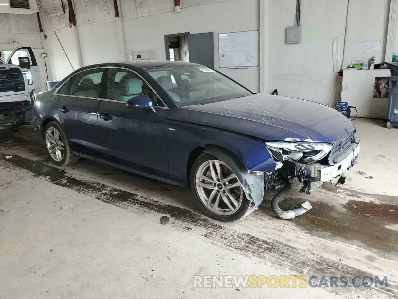 4 Photograph of a damaged car WAUEAAF48MA021629 AUDI A4 2021