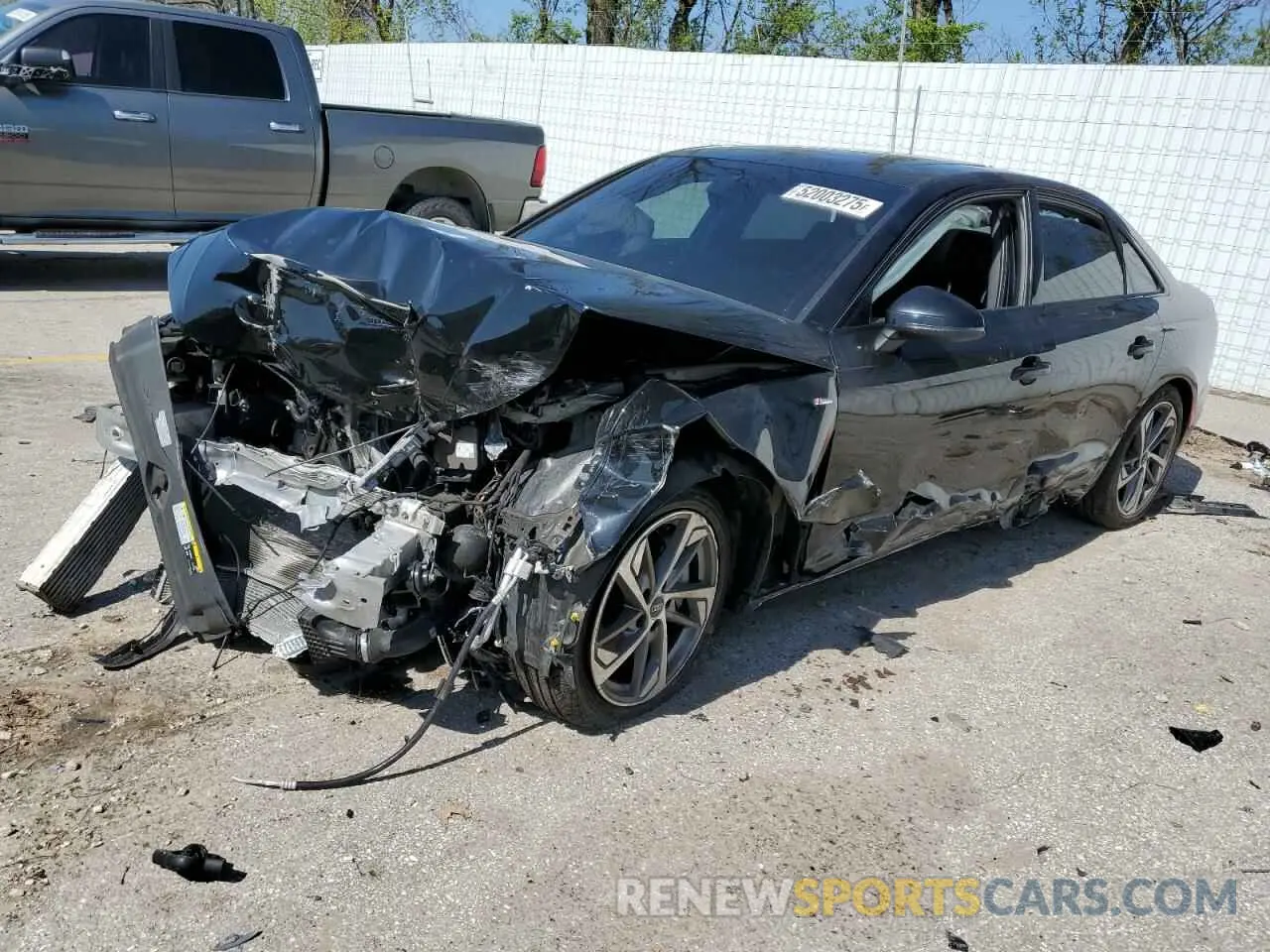 1 Photograph of a damaged car WAUEAAF49MA079393 AUDI A4 2021