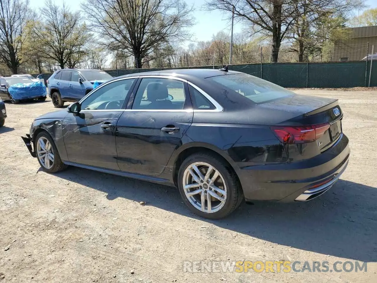 2 Photograph of a damaged car WAUEAAF4XMN008079 AUDI A4 2021