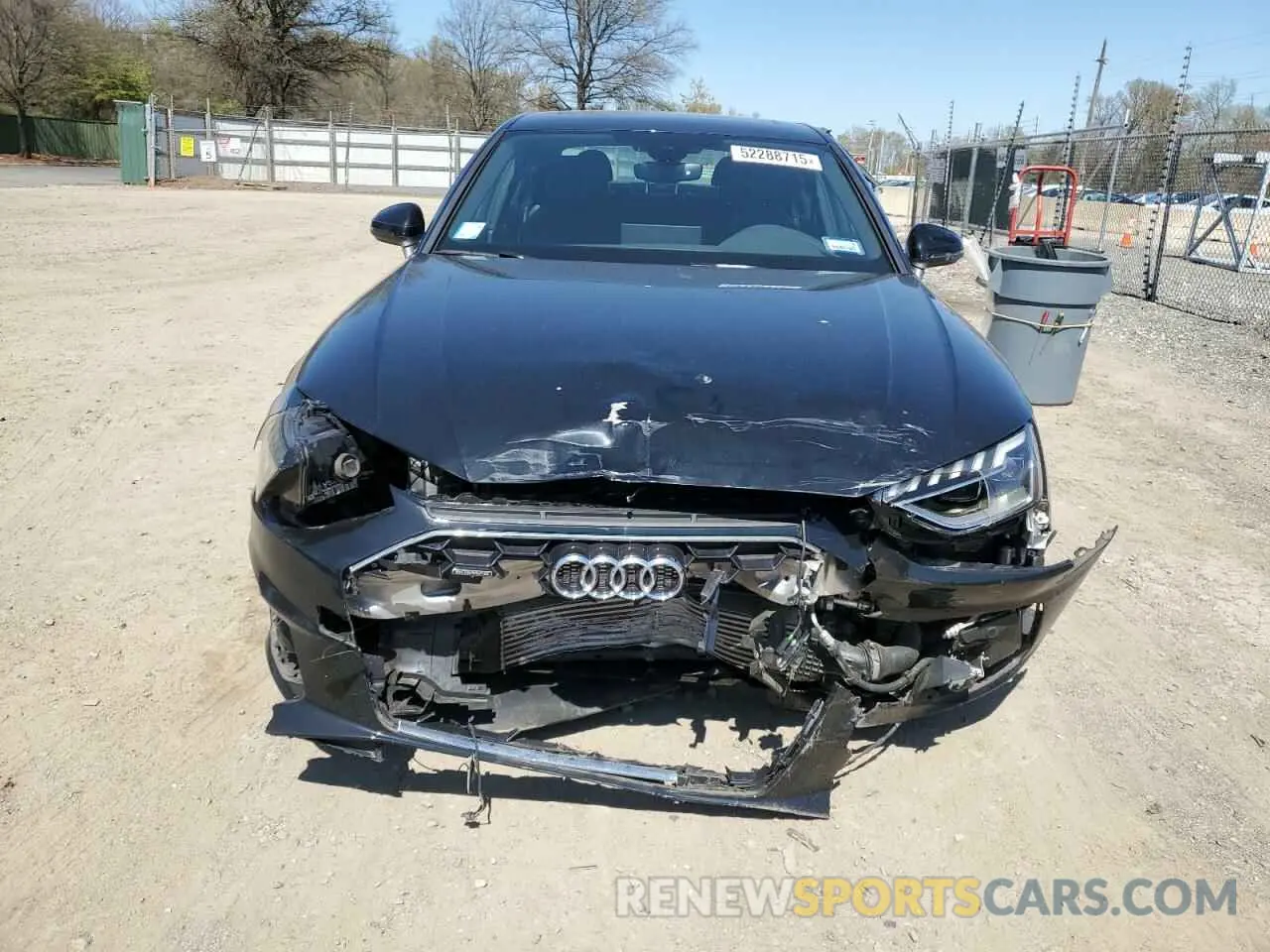 5 Photograph of a damaged car WAUEAAF4XMN008079 AUDI A4 2021