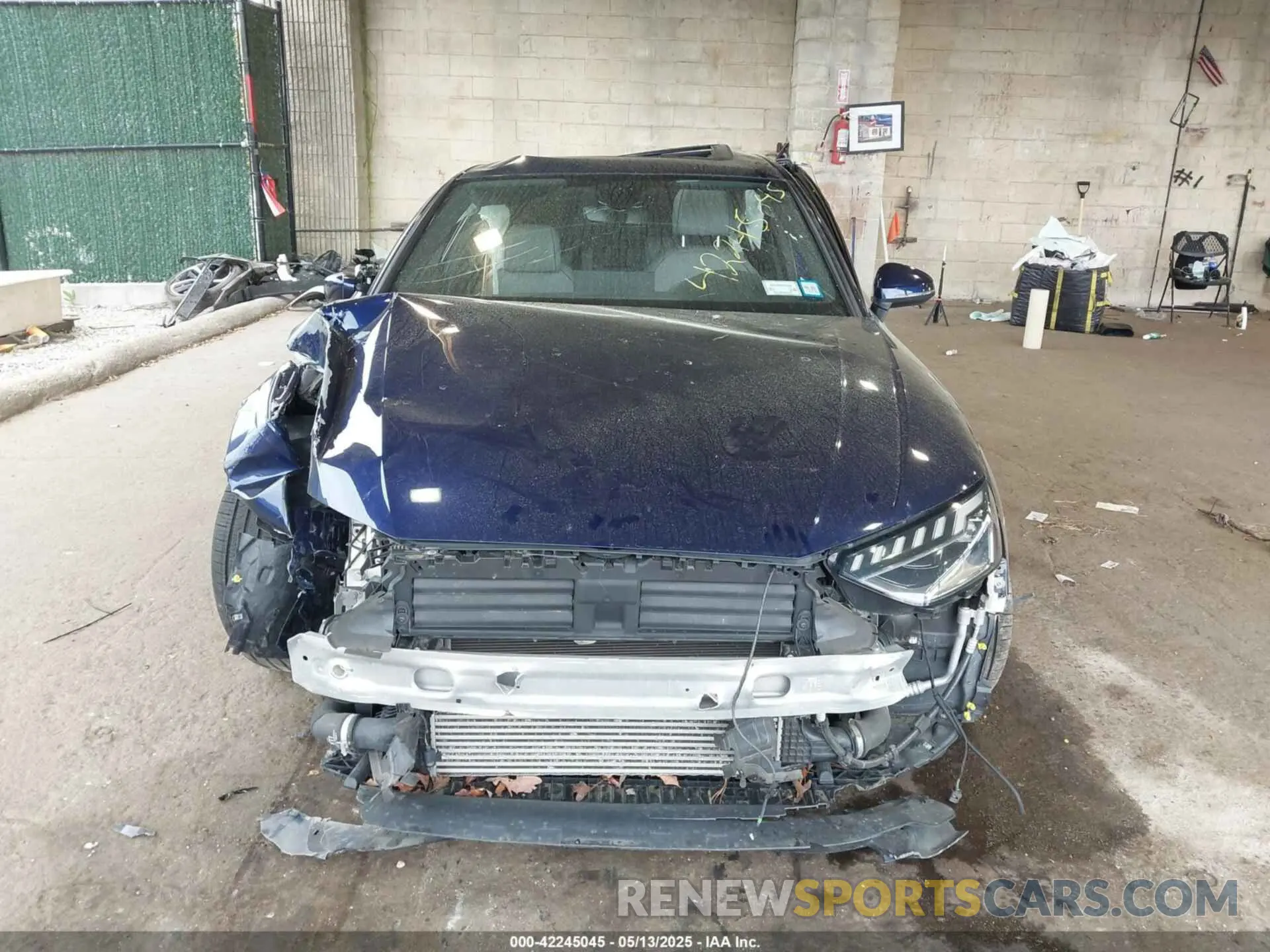 13 Photograph of a damaged car WAUEABF44MA086404 AUDI A4 2021