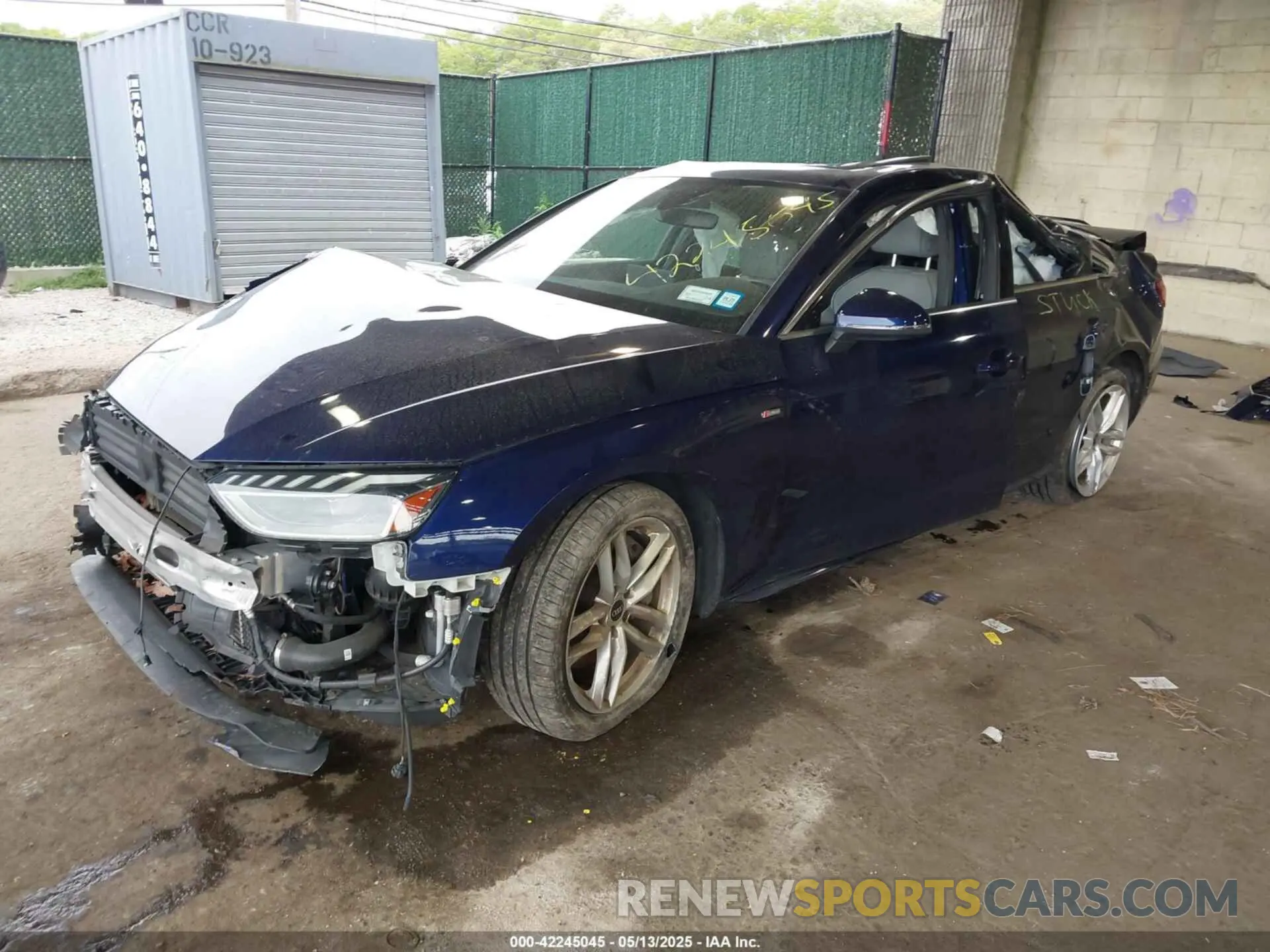 2 Photograph of a damaged car WAUEABF44MA086404 AUDI A4 2021