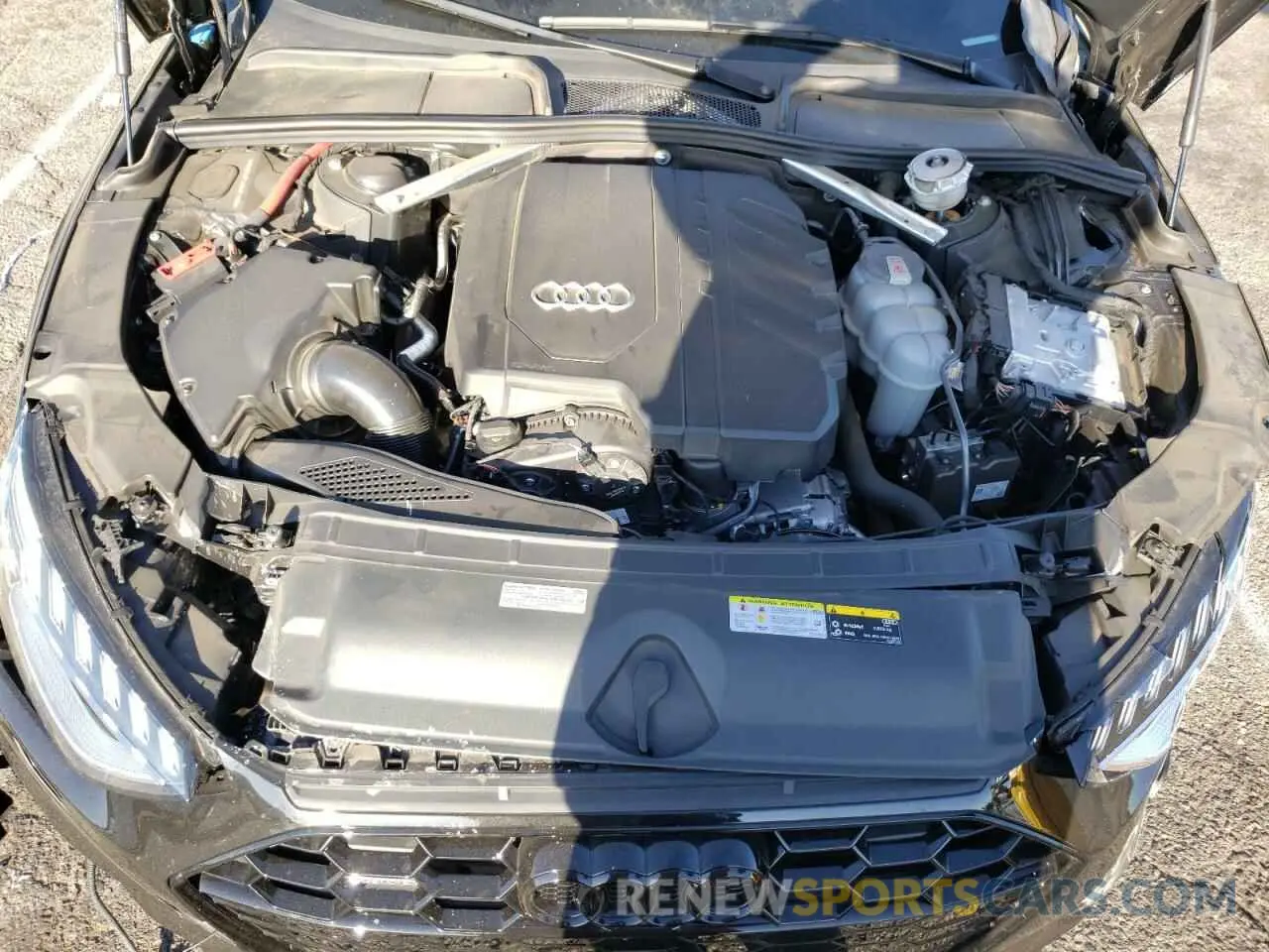7 Photograph of a damaged car WAUFAAF44MA072968 AUDI A4 2021
