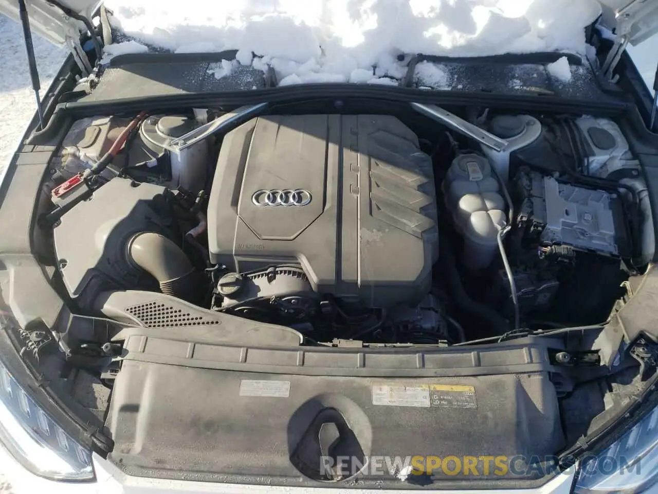 11 Photograph of a damaged car WAUAAAF48NA013773 AUDI A4 2022