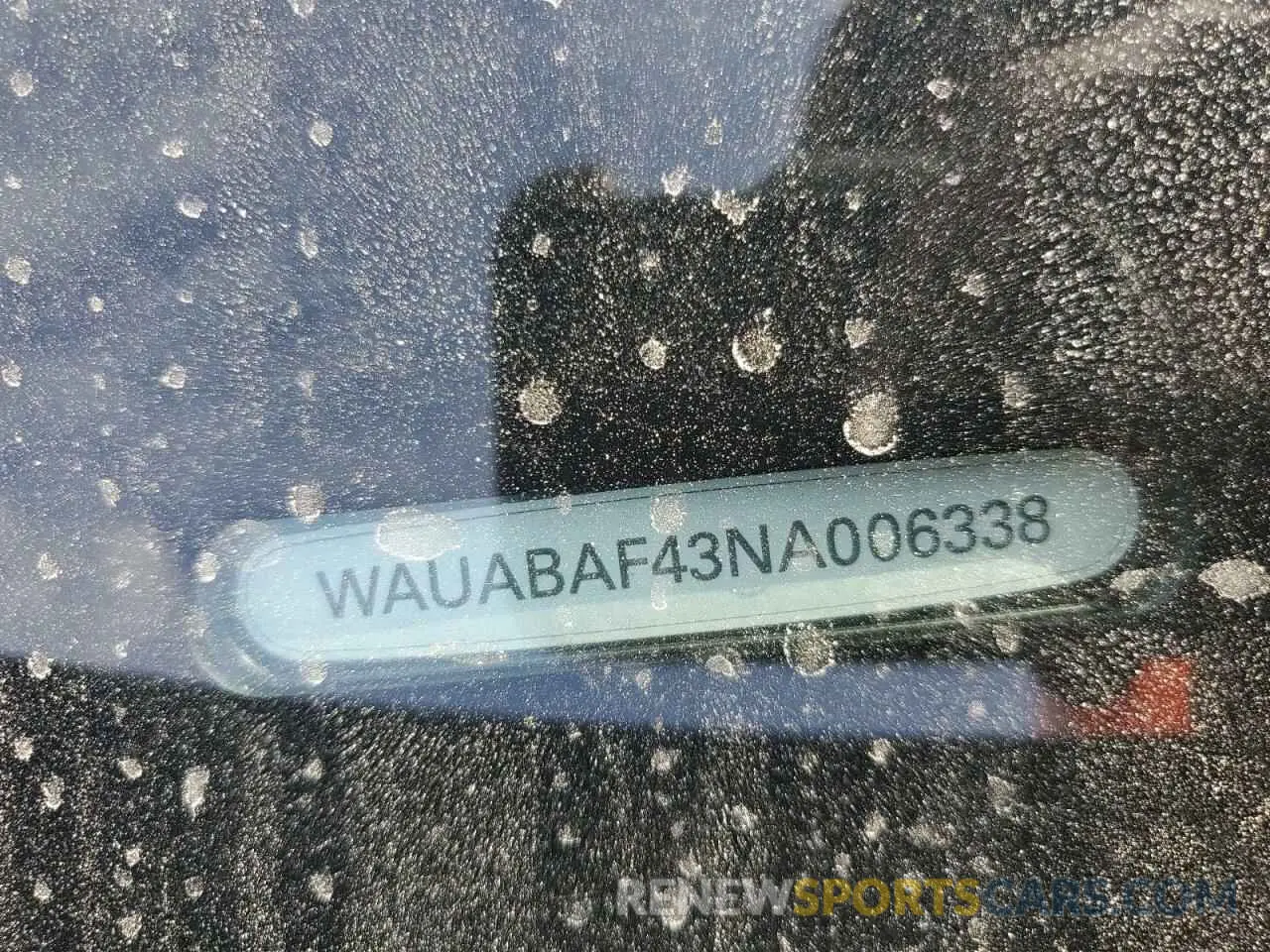 15 Photograph of a damaged car WAUABAF43NA006338 AUDI A4 2022