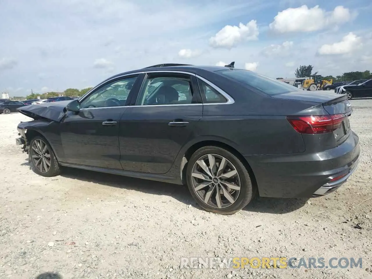 2 Photograph of a damaged car WAUABAF43NA006338 AUDI A4 2022