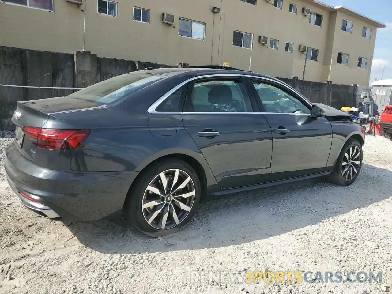 3 Photograph of a damaged car WAUABAF43NA006338 AUDI A4 2022