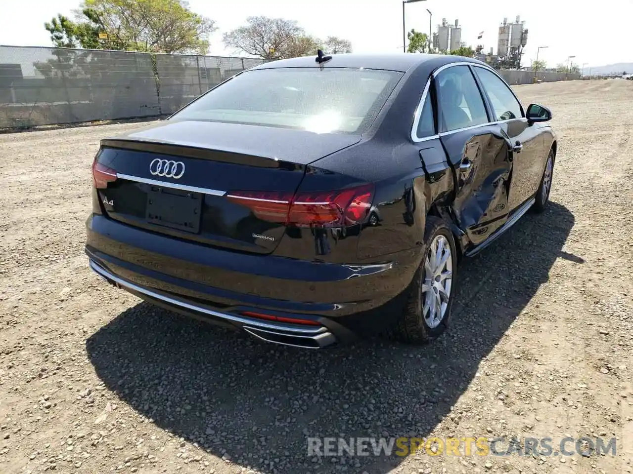 4 Photograph of a damaged car WAUABAF43NA007179 AUDI A4 2022