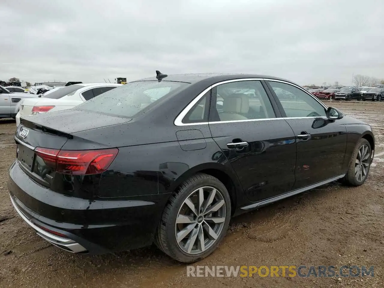 3 Photograph of a damaged car WAUABAF43NN001312 AUDI A4 2022