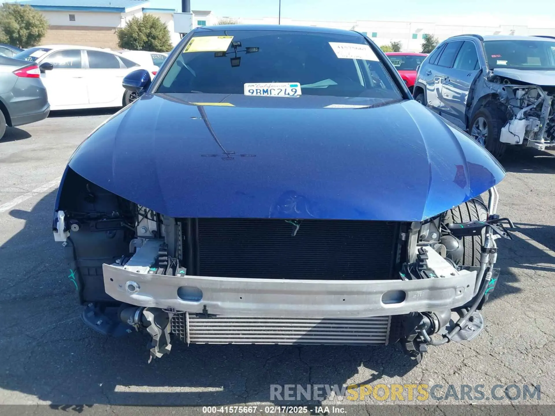 13 Photograph of a damaged car WAUABAF44NA016800 AUDI A4 2022