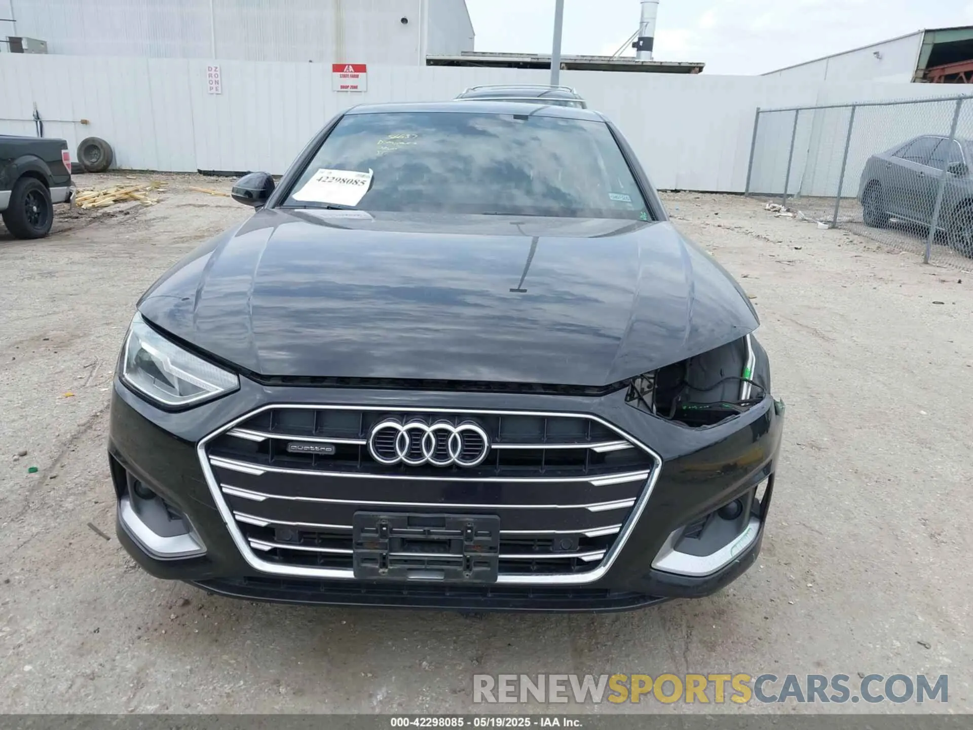 13 Photograph of a damaged car WAUABAF44NA018899 AUDI A4 2022