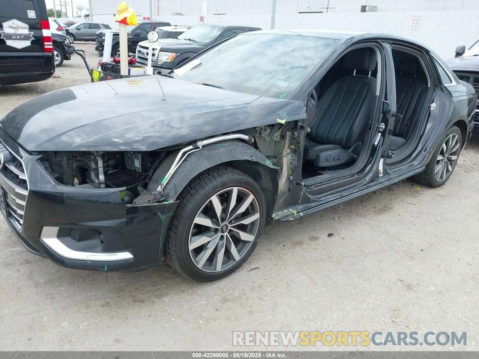 2 Photograph of a damaged car WAUABAF44NA018899 AUDI A4 2022