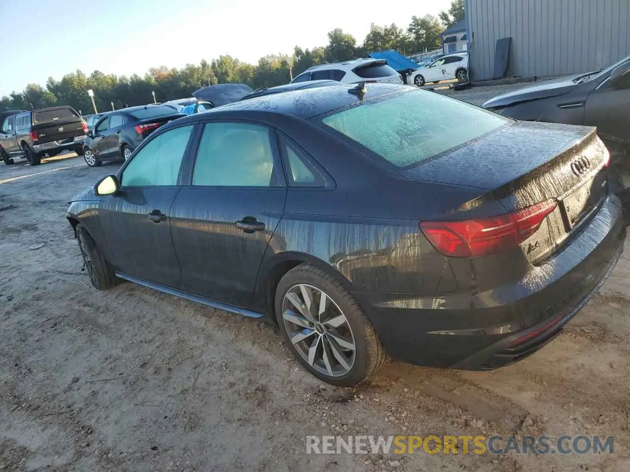 2 Photograph of a damaged car WAUBBAF43NN002867 AUDI A4 2022