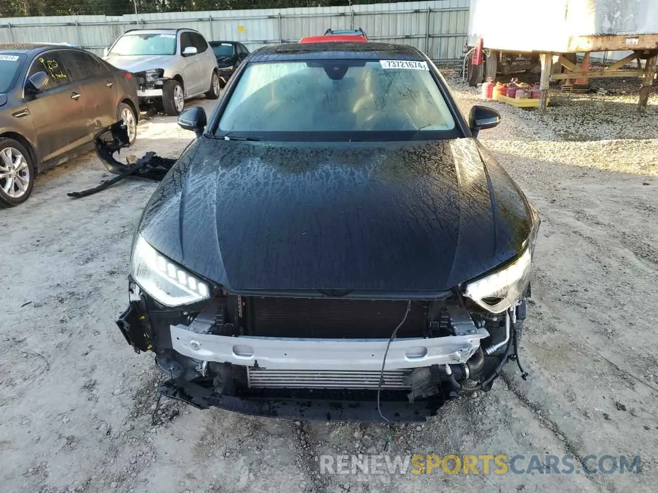 5 Photograph of a damaged car WAUBBAF43NN002867 AUDI A4 2022