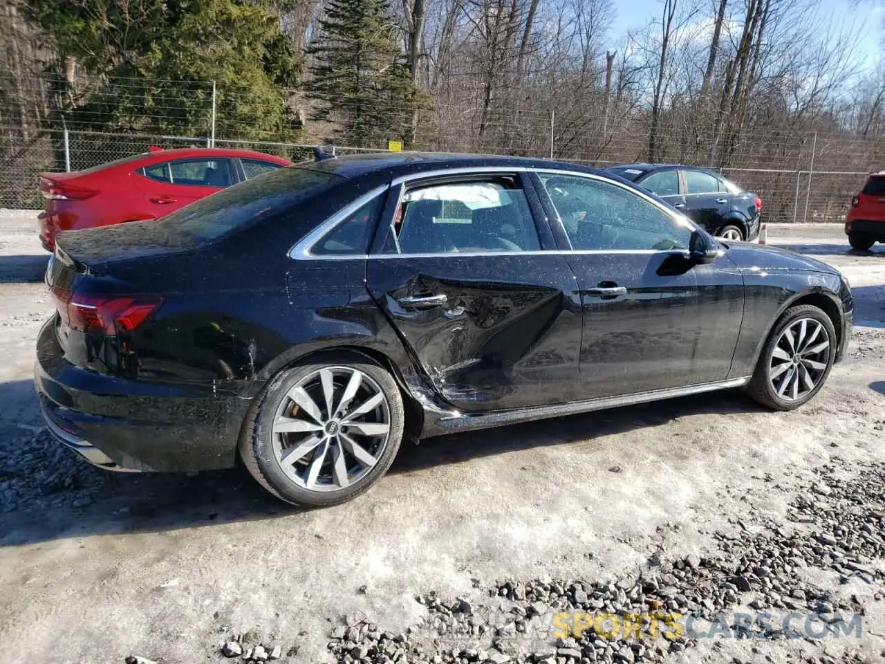 3 Photograph of a damaged car WAUBBAF44NA005851 AUDI A4 2022
