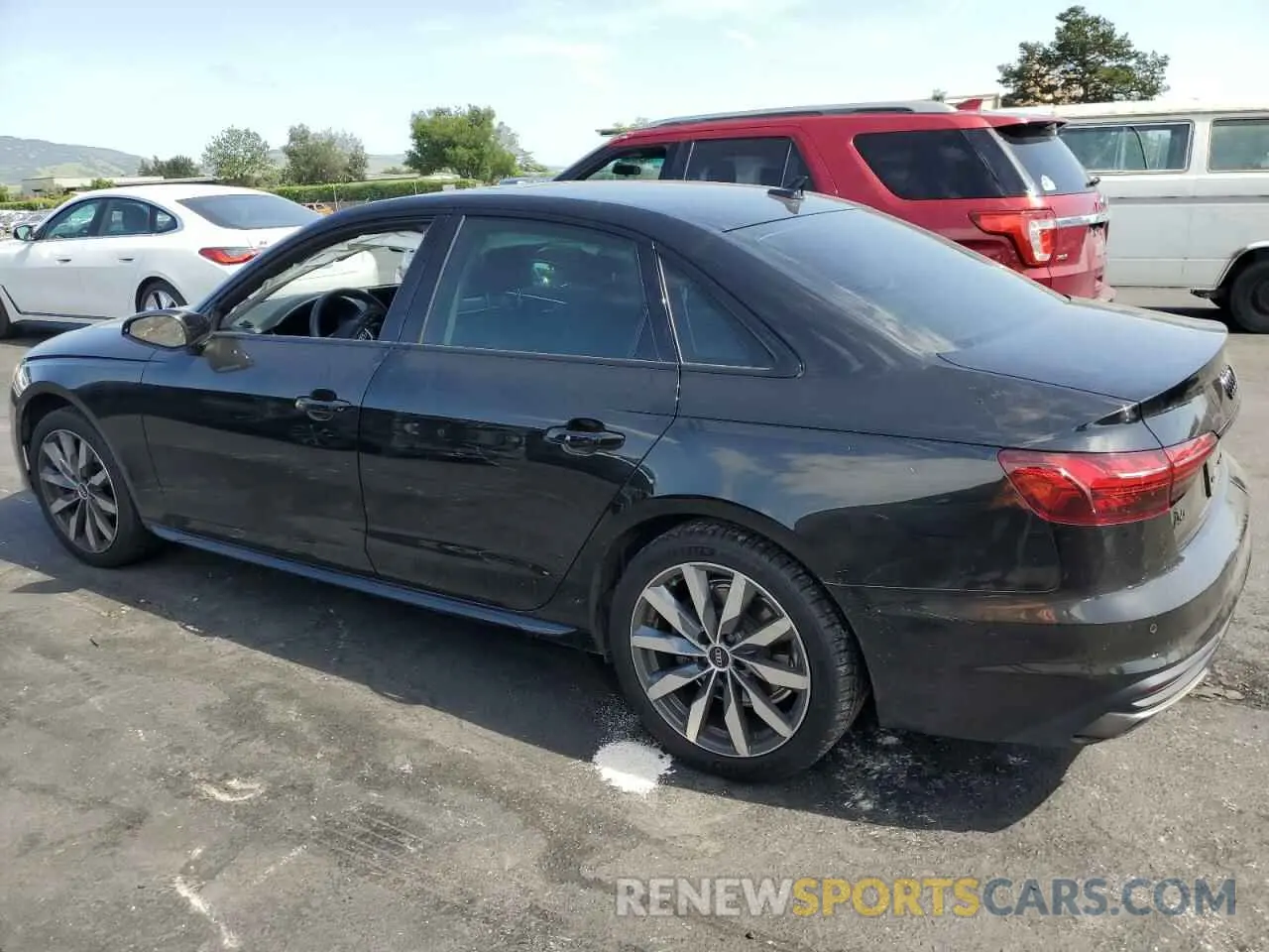 2 Photograph of a damaged car WAUBBAF47NN000801 AUDI A4 2022