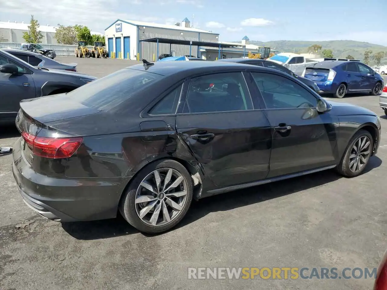 3 Photograph of a damaged car WAUBBAF47NN000801 AUDI A4 2022
