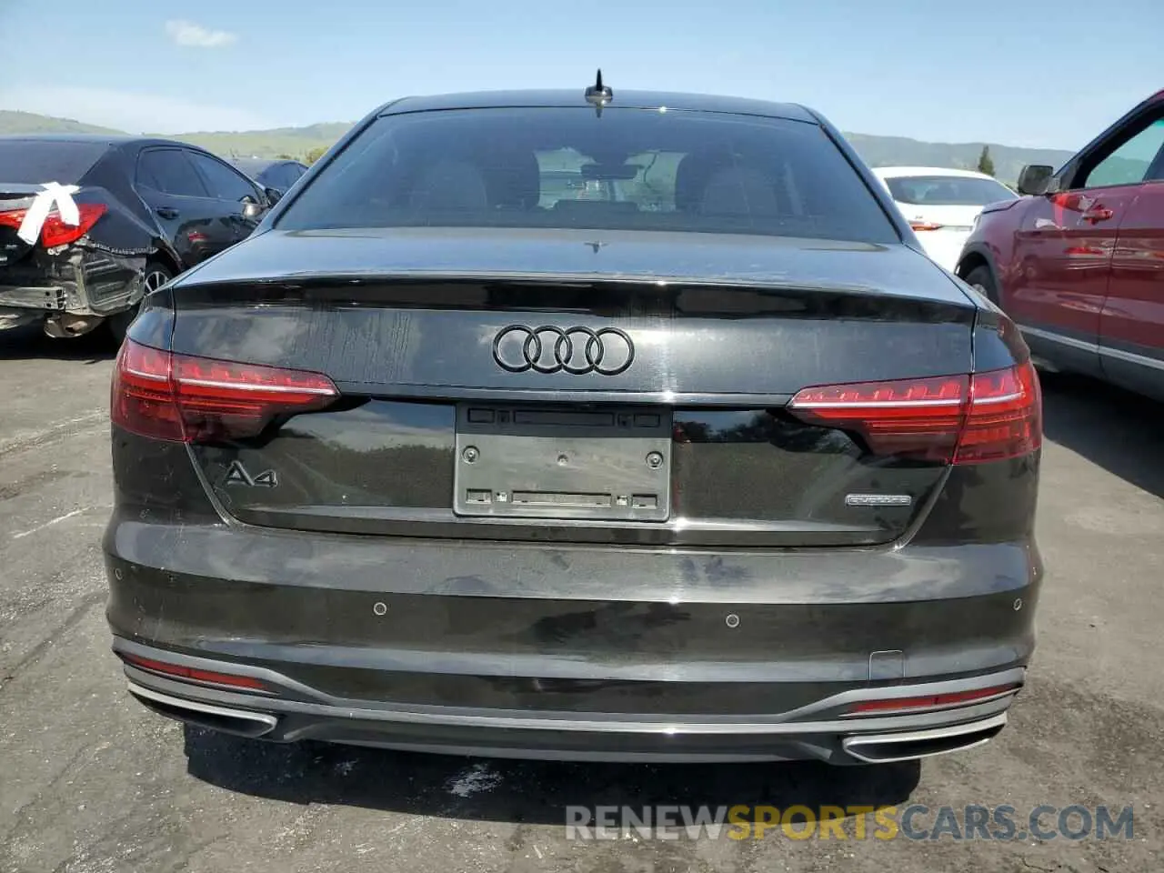 6 Photograph of a damaged car WAUBBAF47NN000801 AUDI A4 2022