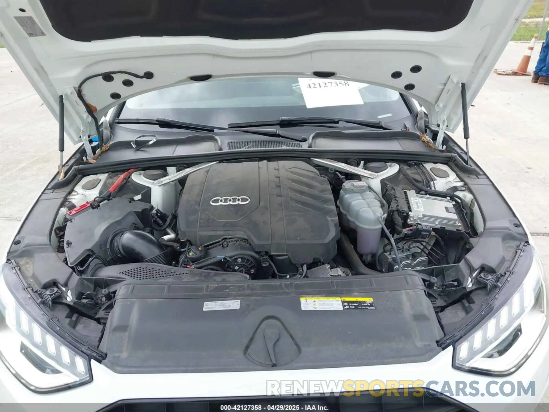 10 Photograph of a damaged car WAUBBAF48NN009765 AUDI A4 2022