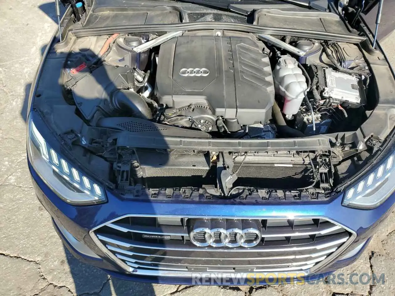 11 Photograph of a damaged car WAUCBAF45NN001918 AUDI A4 2022