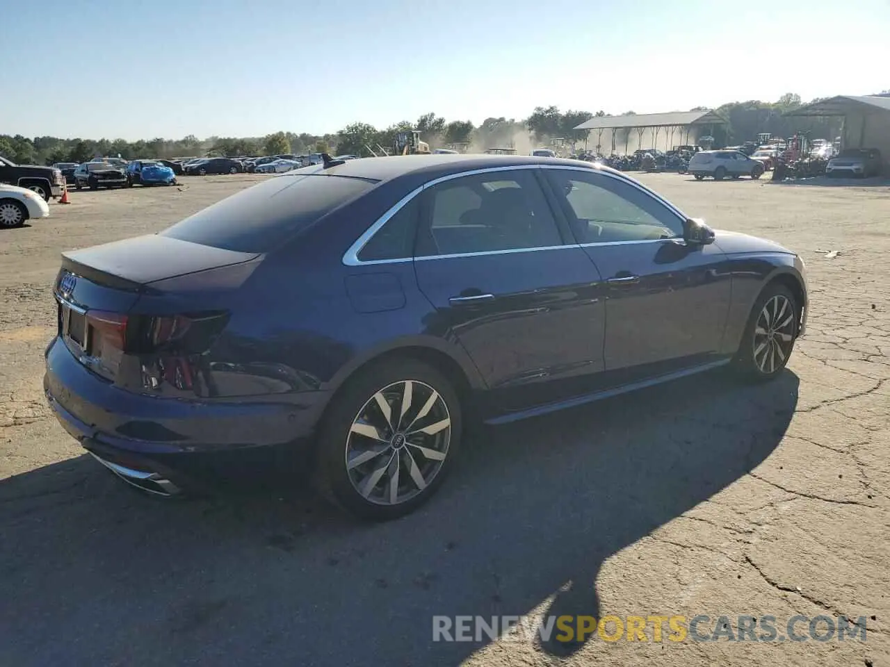 3 Photograph of a damaged car WAUCBAF45NN001918 AUDI A4 2022
