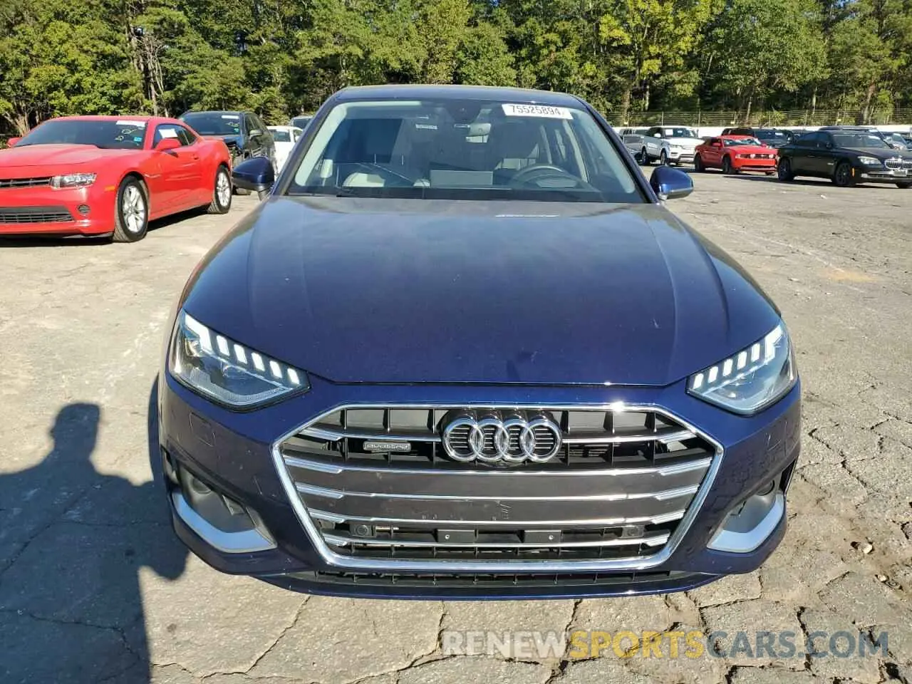 5 Photograph of a damaged car WAUCBAF45NN001918 AUDI A4 2022