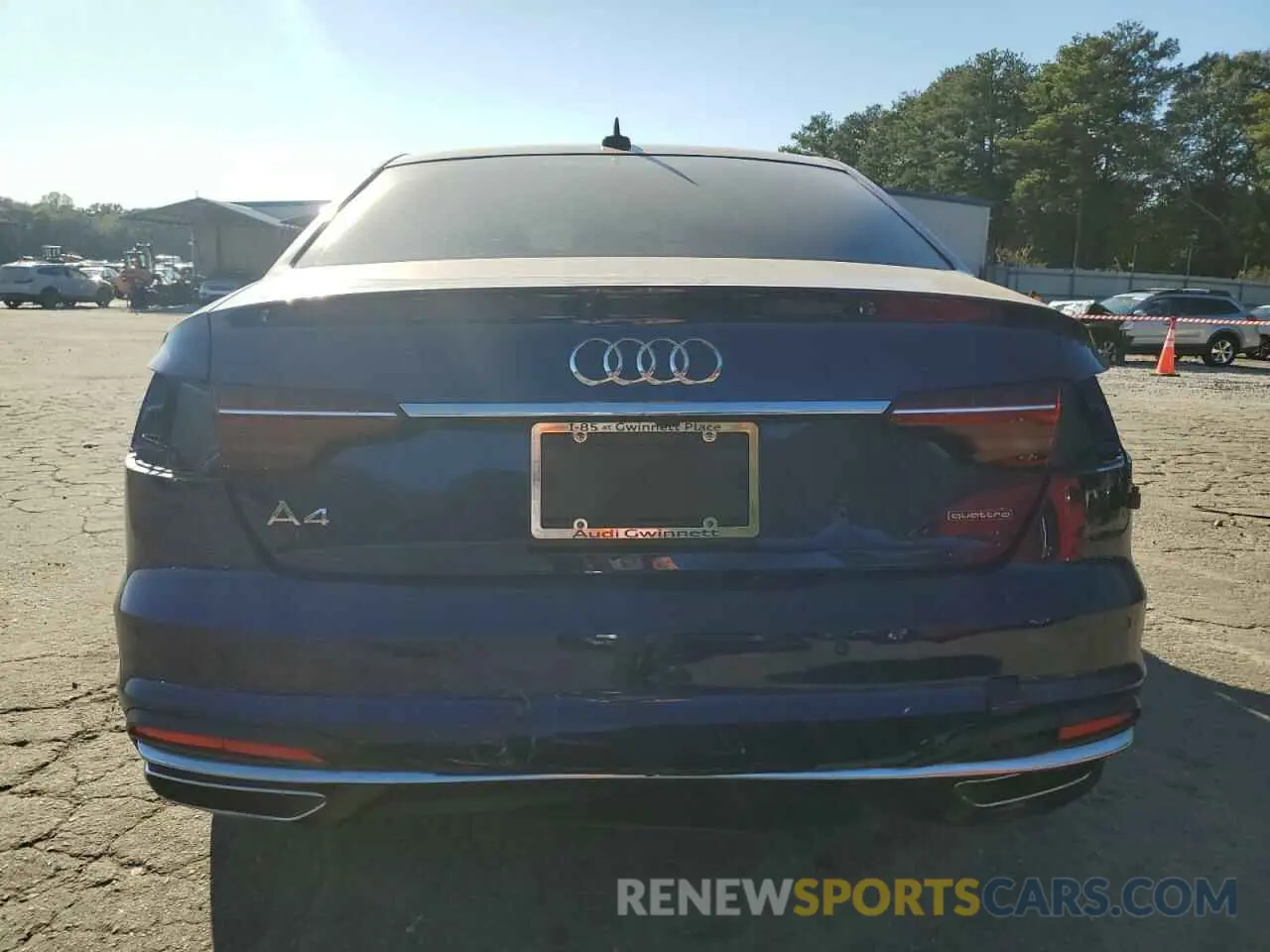 6 Photograph of a damaged car WAUCBAF45NN001918 AUDI A4 2022