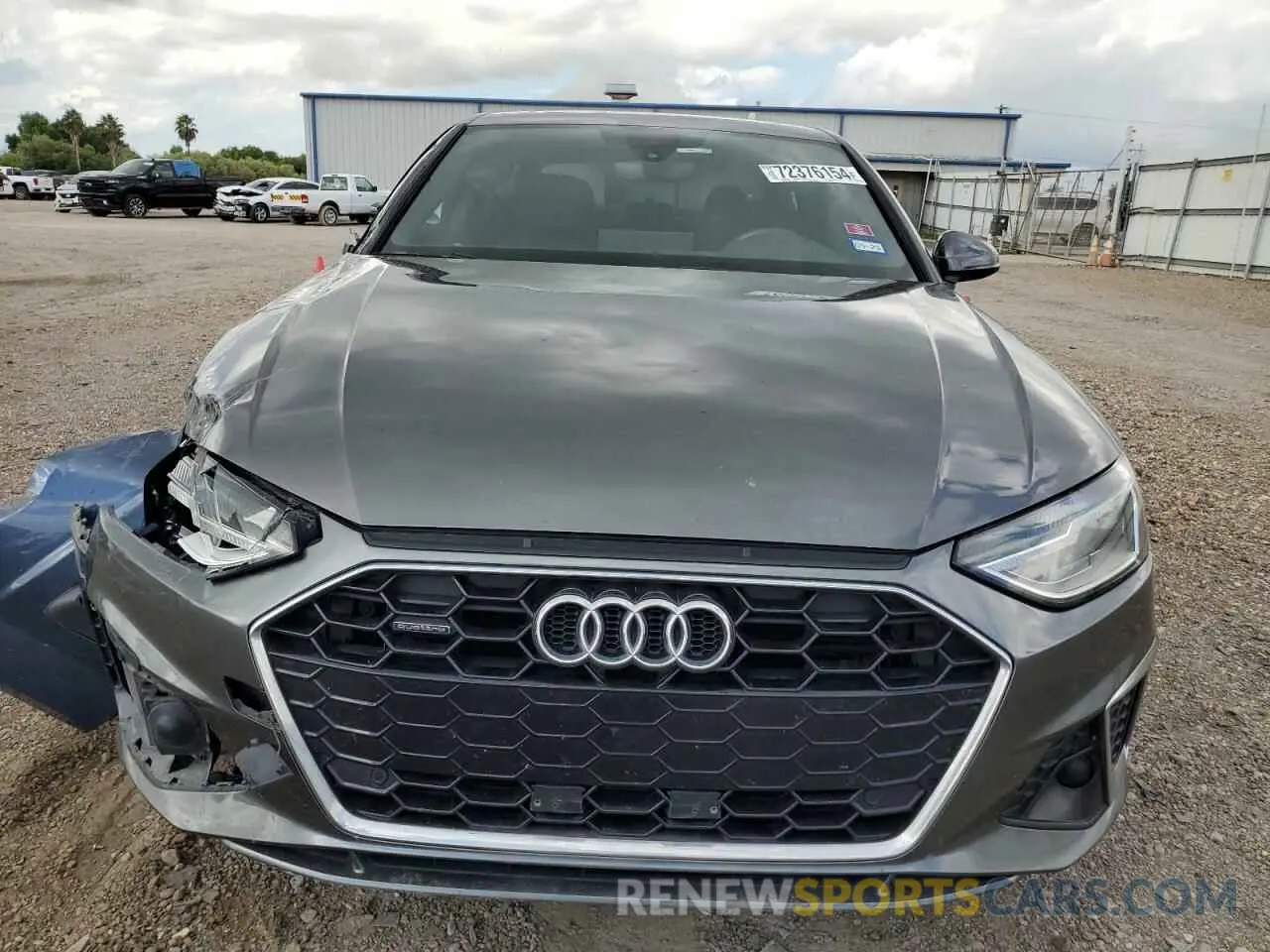 5 Photograph of a damaged car WAUDAAF45NN005362 AUDI A4 2022