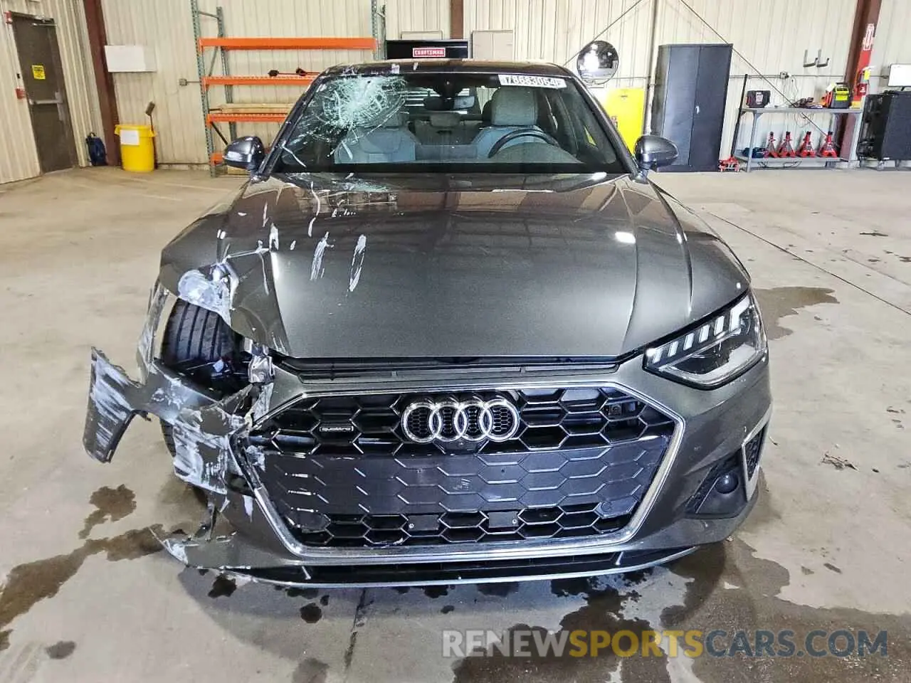 5 Photograph of a damaged car WAUEAAF40NN015284 AUDI A4 2022