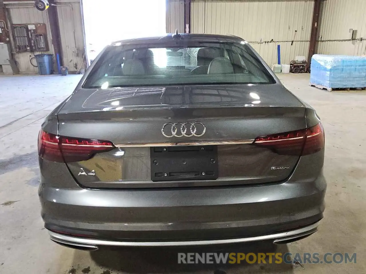6 Photograph of a damaged car WAUEAAF40NN015284 AUDI A4 2022