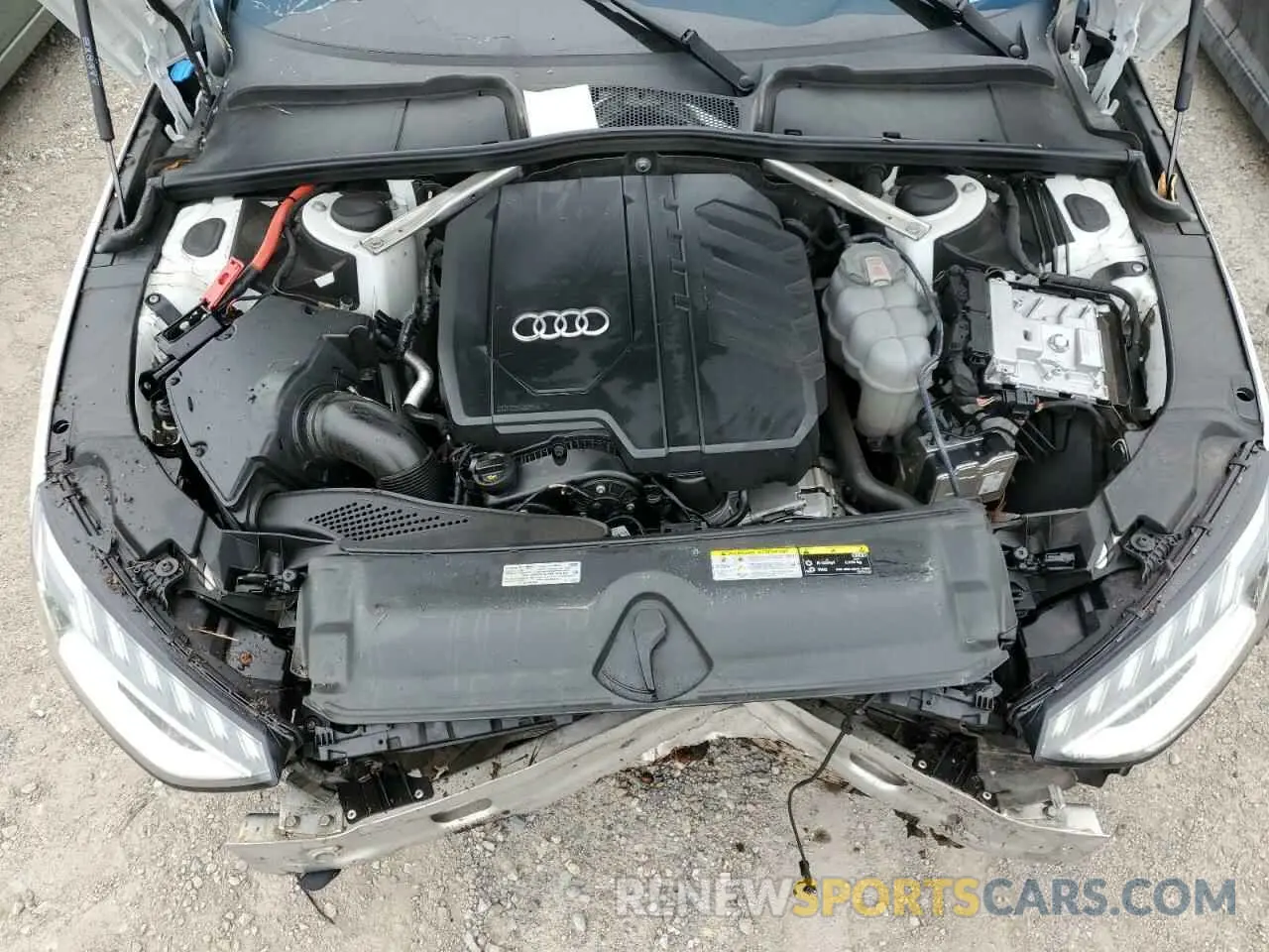 11 Photograph of a damaged car WAUEAAF41NN014810 AUDI A4 2022