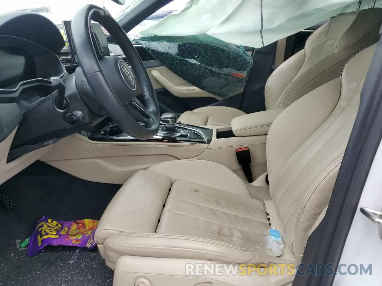 7 Photograph of a damaged car WAUEAAF41NN014810 AUDI A4 2022