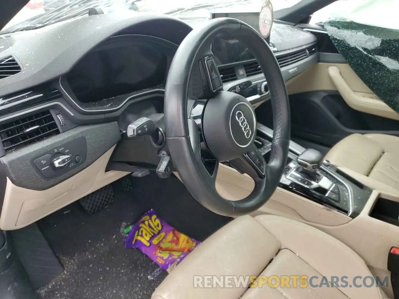 8 Photograph of a damaged car WAUEAAF41NN014810 AUDI A4 2022