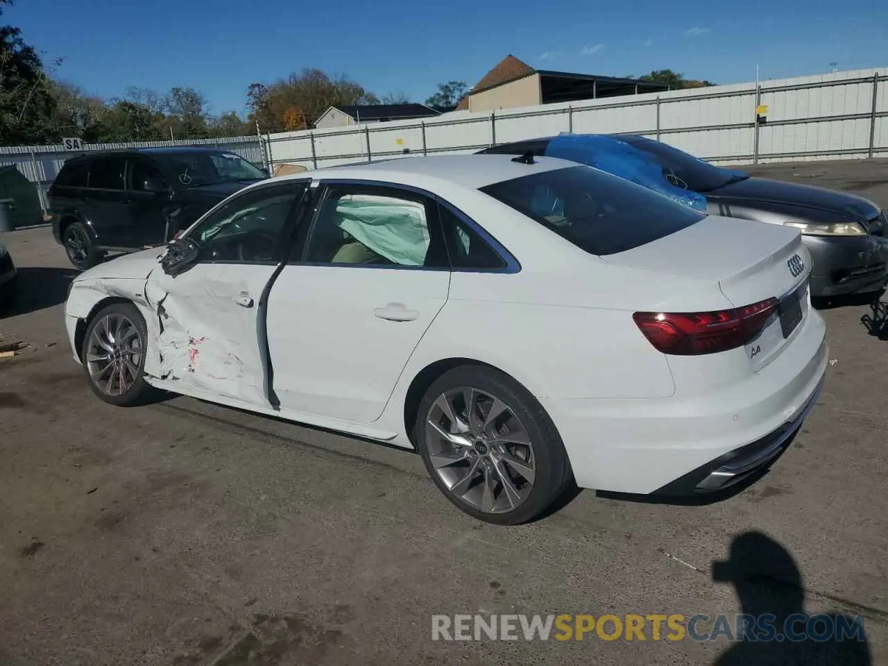 2 Photograph of a damaged car WAUEAAF42NA008487 AUDI A4 2022