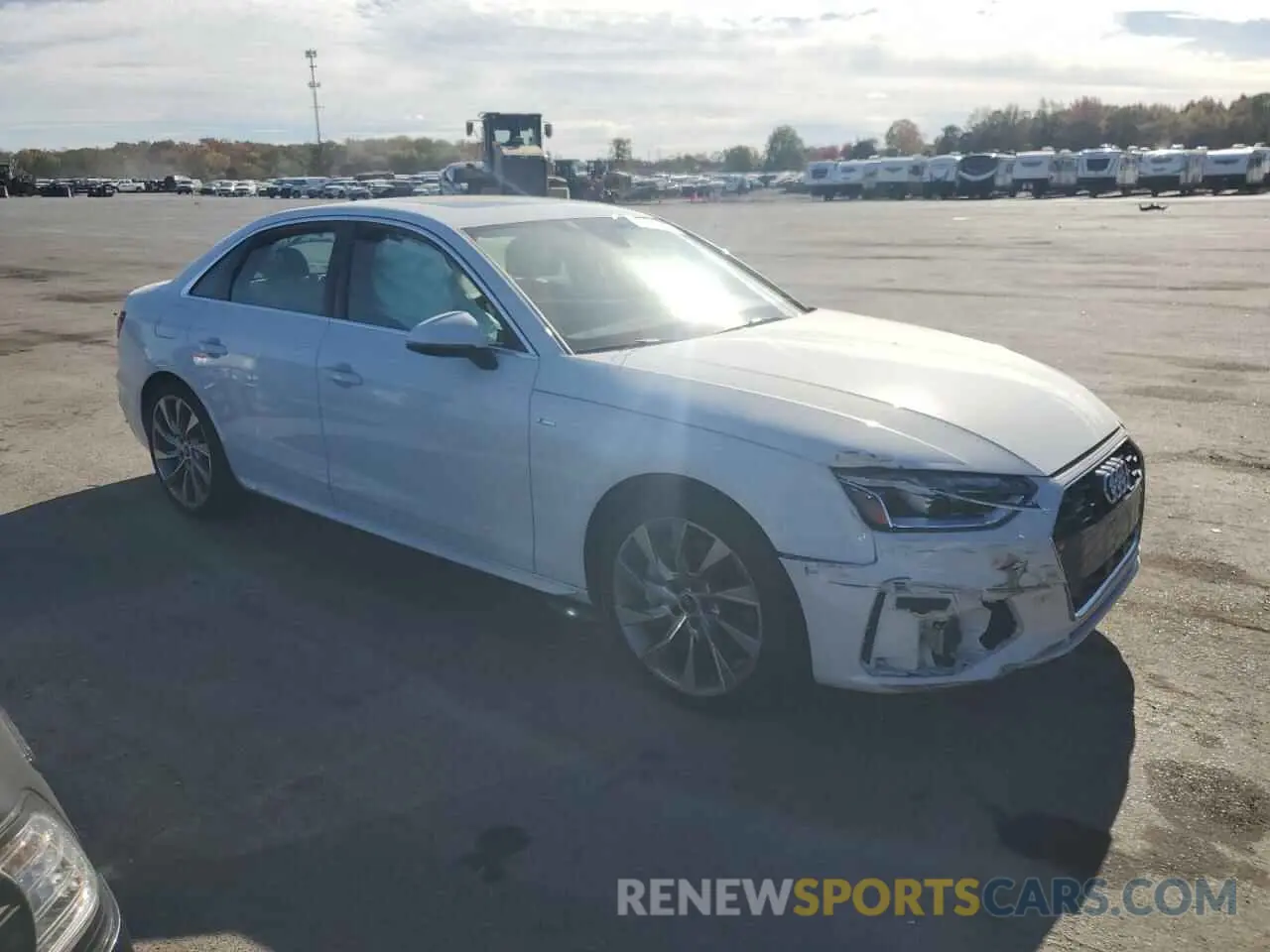 4 Photograph of a damaged car WAUEAAF42NA008487 AUDI A4 2022