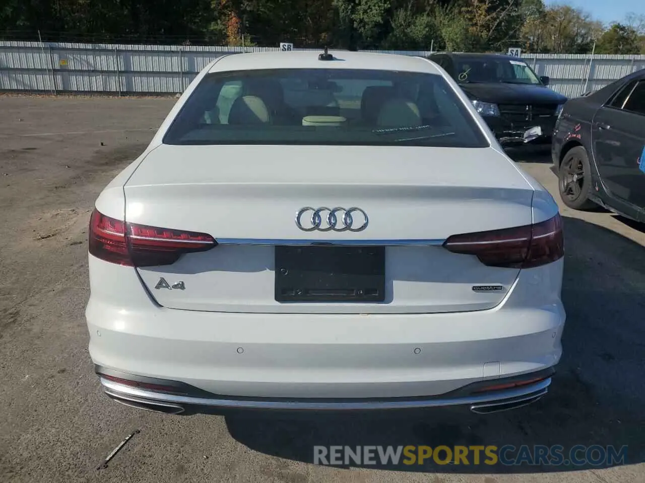 6 Photograph of a damaged car WAUEAAF42NA008487 AUDI A4 2022