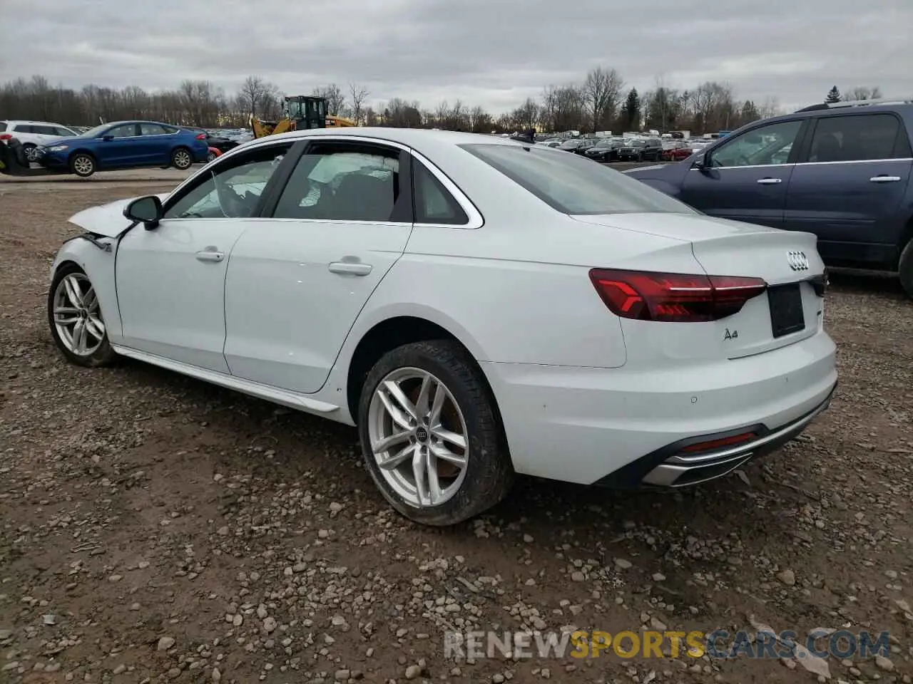 2 Photograph of a damaged car WAUEAAF42NN011432 AUDI A4 2022