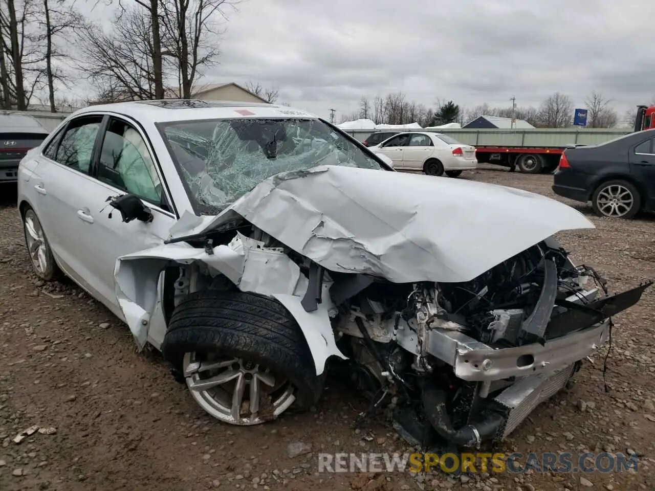 4 Photograph of a damaged car WAUEAAF42NN011432 AUDI A4 2022