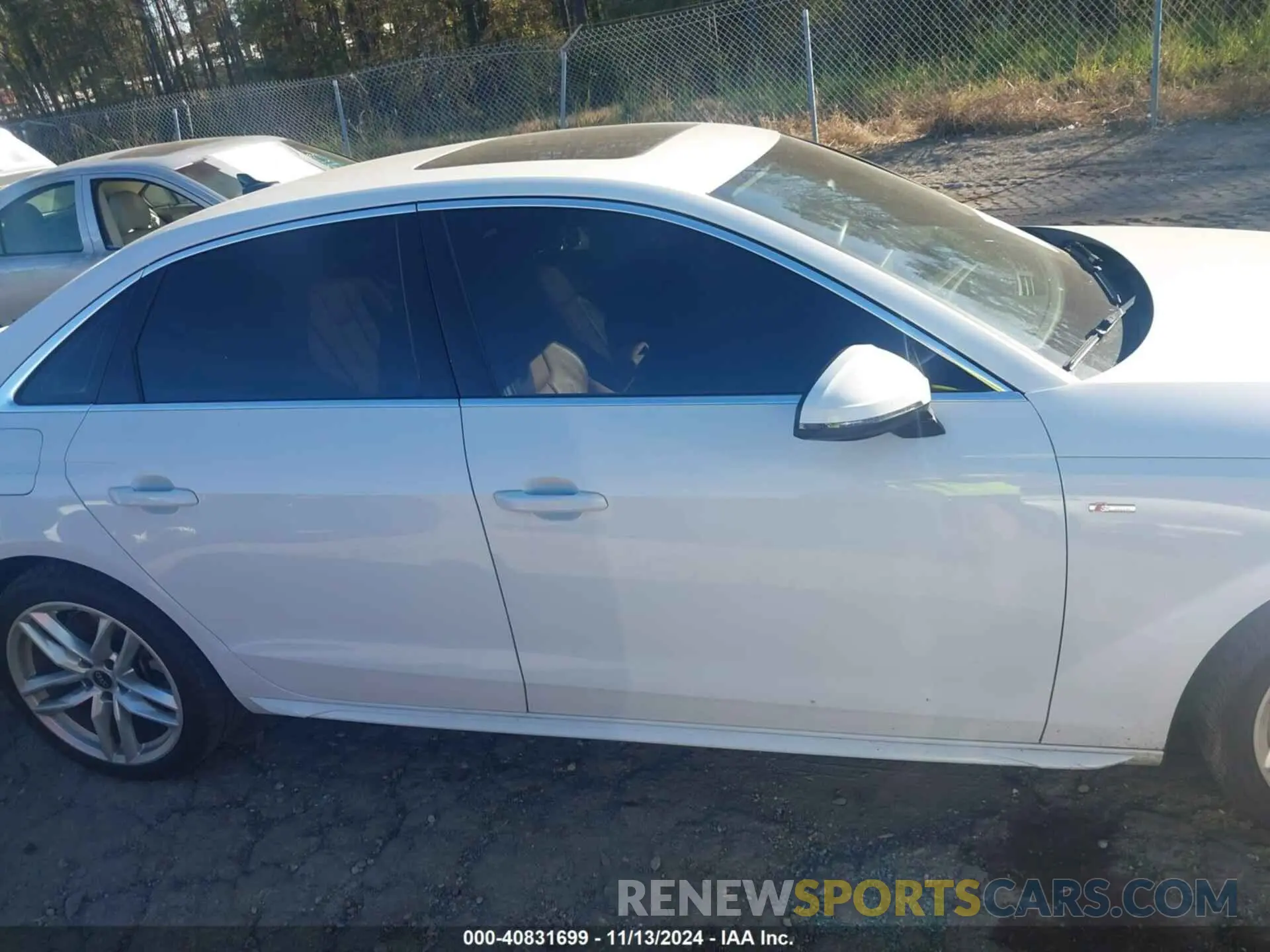 13 Photograph of a damaged car WAUEAAF42NN014492 AUDI A4 2022