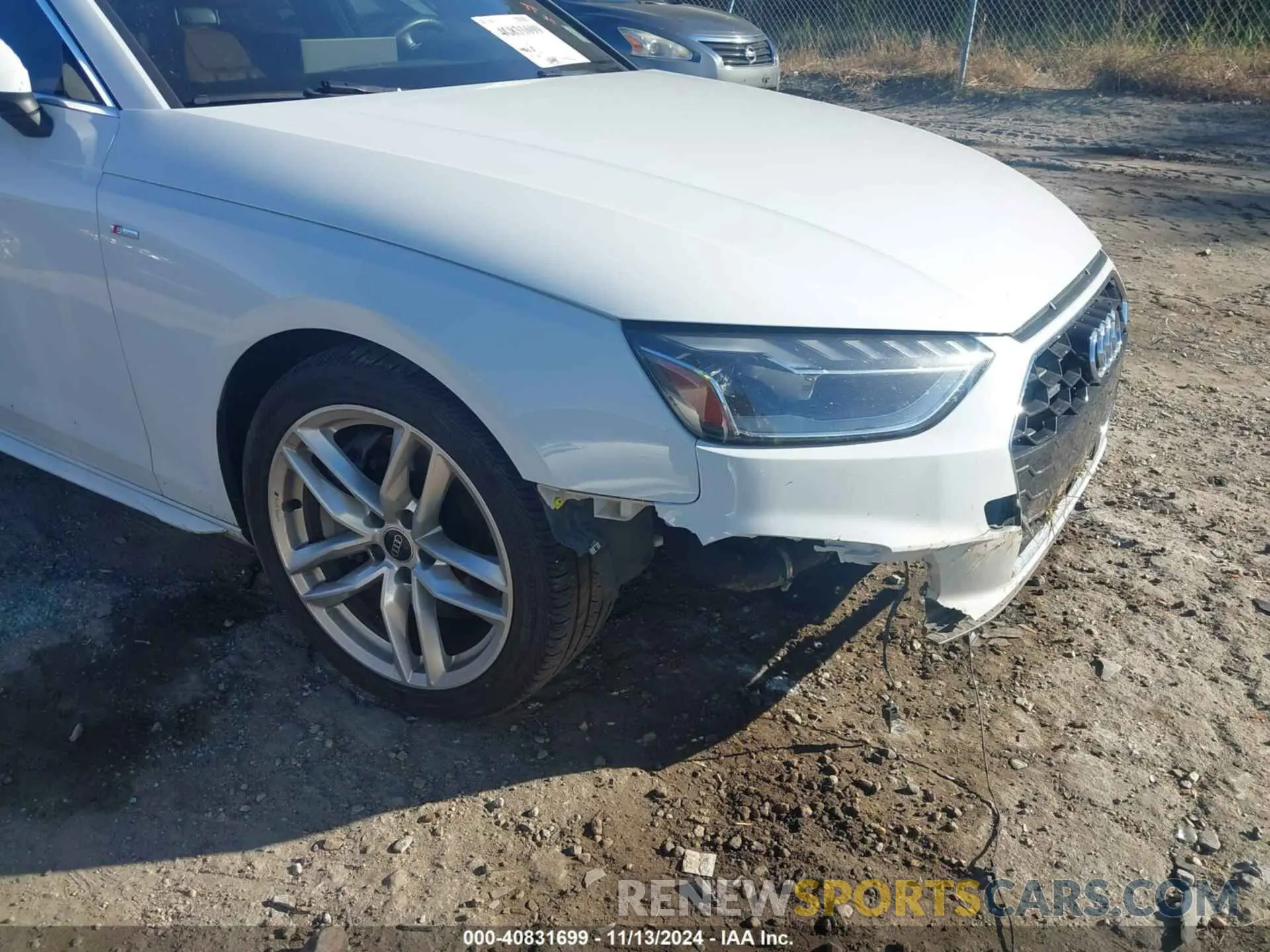 6 Photograph of a damaged car WAUEAAF42NN014492 AUDI A4 2022